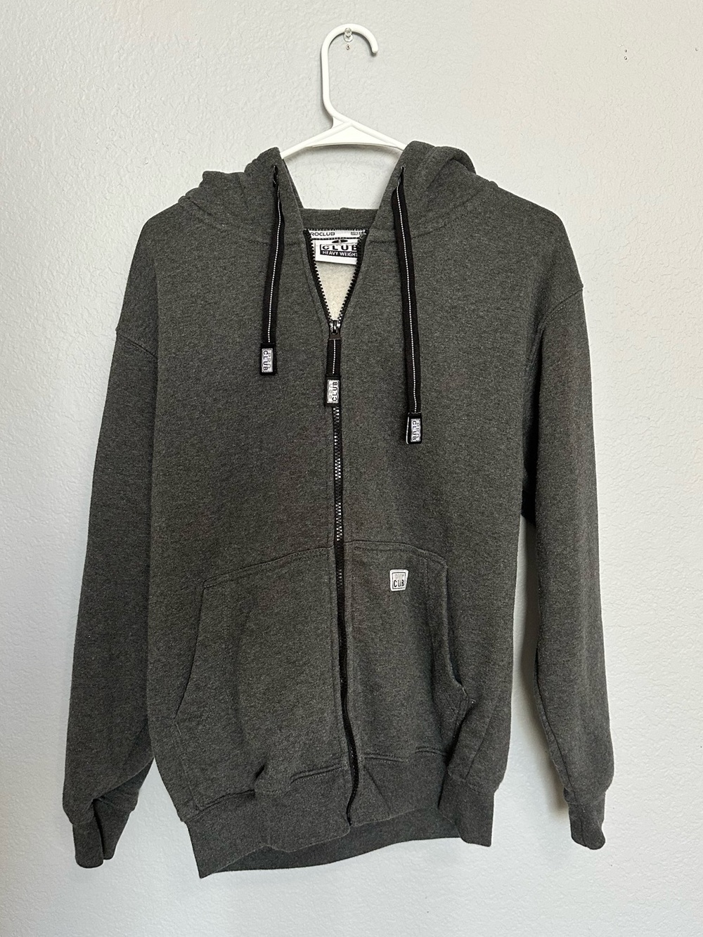 Pro Club Dark Gray Zip Up